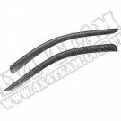 Przednie owiewki, czarny mat, 02-08 Ram 2500/3500 Pickup