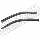 Przednie owiewki, czarny mat, 07-14 Toyota Tundra CrewMax Pickup
