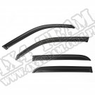 Zestaw owiewek, czarny mat, 04-06 Toyota Tundra Double Cab Pickup