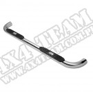 Tube Step, 4 Inch, Stainless Steel; 99-09 F-350 Ext
