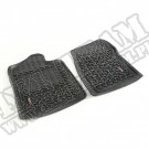 Floor Liner, Front; Black, 2007-2013 Chevrolet / GMC Silverado / Sierra 1500 Regular Cab  