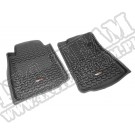 Dywaniki, przód, czarne, 07-11 Toyota Sequoia/Tundra  