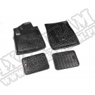 Zestaw dywaników czarny, 07-11 Toyota Sequoia/Tundra CrewMax/Double