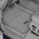 Dywaniki, przód, szare, 04-08 Lincoln Mark LT/Ford F-150