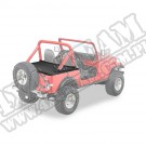 Tylna osłona przestrzeni ładunkowej Duster Czarny Denim 80-91 Jeep CJ7 i Wrangler
