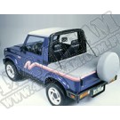 Tylna osłona przestrzeni ładunkowej Duster Charcoal 86-95 Suzuki Samurai