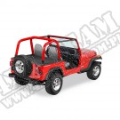 Tylna osłona przestrzeni ładunkowej Duster Czarny Denim 92-95 Jeep YJ Wrangler