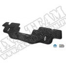 Dywaniki tył z logo Jeep, czarne, 76-95 CJ-7/Wrangler (YJ)