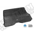 Dywanik bagażnika z logo Jeep, czarne, 84-01 Jeep Cherokee (XJ)