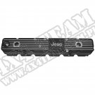 Engine Valve Cover, Jeep Logo; 81-86 Jeep CJ7/CJ8 Scrambler, 4.2L