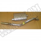 Zestaw wydechu za katalizatorem 91-95 Jeep YJ Wrangler