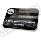 Karta podarunkowa 4X4TEAM o wartości 1000pln