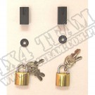 Door Entry Guard Kit; 76-95 Jeep CJ/Wrangler YJ