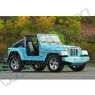 Zestaw nakładek błotników 4-sztuki 97-06 Jeep Wrangler