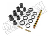 Suspension Control Arm Bushing Kit, Front, Black; 93-98 Grand Cherokee