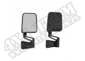 Lusterka zestaw czarne 87-02 Jeep Wrangler (YJ/TJ)