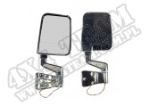 Lusterka z kier. LED dwusferowe, chrom, 87-02 Jeep Wrangler