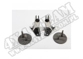 Mocowania lusterek, stal nierdzewna, 07-15 Jeep Wrangler JK