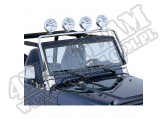Poprzeczka na reflektory, stal nierdzewna, 97-06 Jeep Wrangler (TJ)