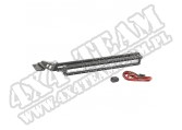 Zestaw pałąka oświetlenia mocowany do maski, czarny, 20" panel LED ; 97-06 Jeep Wrangler TJ