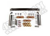 Zestaw oświetlenia dodatkowego LED ELITE Fast Track 3 panele, 8 lamp LED; 07-17 Jeep Wrangler JK