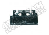 Mocowanie tablicy rejestracyjnej, czarne, 87-95 Jeep Wrangler YJ