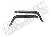 Owiewki okien, wykończenie Carbon; 07-16 Wrangler JK, 2 Drzwiowy