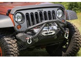 Wysięgnik Double X zderzaka XHD, czarny, 87-15 Jeep CJ/YJ/TJ/JK
