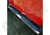 Progi rurowe boczne 3", stal nierzd, 07-15 Jeep Wrangler Unlimited JK 