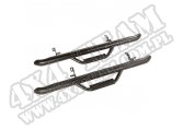 Progi Spartan Nerf Bars, ze stopniami; 07-11 Jeep Wrangler JK, 2 drzwiowy