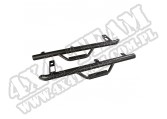 Progi Spartan Nerf Bars, czarna tekstura; 97-06 Jeep Wrangler TJ