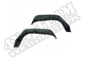 Przednie stalowe błotniki HD Tube Fenders; 18-19 Jeep Wrangler JL