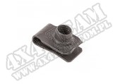 U-nakrętka mocująca, M8-1.25,zderzak; 84-07 Jeep XJ/YJ/ZJ/KK