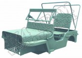 Nadwozie stalowe Willys Mini MB, zestaw.