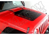 Kalkomania na maskę, Rugged Ridge, 07-15 Jeep Wrangler