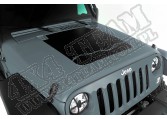 Kalkomania na maskę, Drut Kolczasty, 07-15 Jeep Wrangler