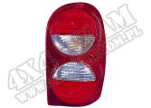 Tylna lampa, lewa, bez owiewki, 05-07 Jeep Liberty KJ