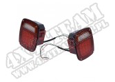 Zestaw tylnych lamp LED 76-06 Jeep CJ/Wrangler