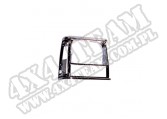 Ramka lampy przedniej prawej czarny/chrom 91-96 Jeep Cherokee XJ