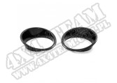 Zestaw ramek lamp przednich czarny 07-15 Jeep Wrangler JK