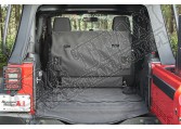 Wykładzina C3 Cargo Cover, 2-drzwiowy bez subwoofera; 07-16 Jeep Wrangler JK