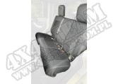 Pokrowce Elite Ballistic, tył, czarne, 4 Dr; 07-10 Wrangler JKU