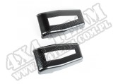 Osłony zawiasów klapy, czarne, możliwośc lakierowania; 07-16 Jeep Wrangler JK/JKU