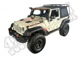 Plandeka i bagażnik w jednym Exo-Top; 07-15 Jeep Wrangler JK, 2-Dr.