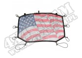 Daszek Sun Shade do hardtopa, flaga; 07-16 Jeep Wrangler JK/JKU