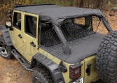 Daszek Montana Pocket Island Topper, Black Diamond; 10-18 Wrangler JK, 4 drzwiowy