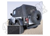 Miękki dach Z poszyciem drzwi black diamond 03-06 Jeep Wrangler TJ