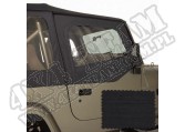 Nadstawki kowbojek zestaw, black diamond 88-95 Jeep Wrangler YJ