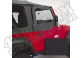 Nadstawki kowbojek zestaw, black denim 97-06 Jeep Wrangler TJ