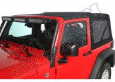 Plandeka winylowa, Black Diamond, 10-15 Jeep Wrangler 2-Drzwiowy